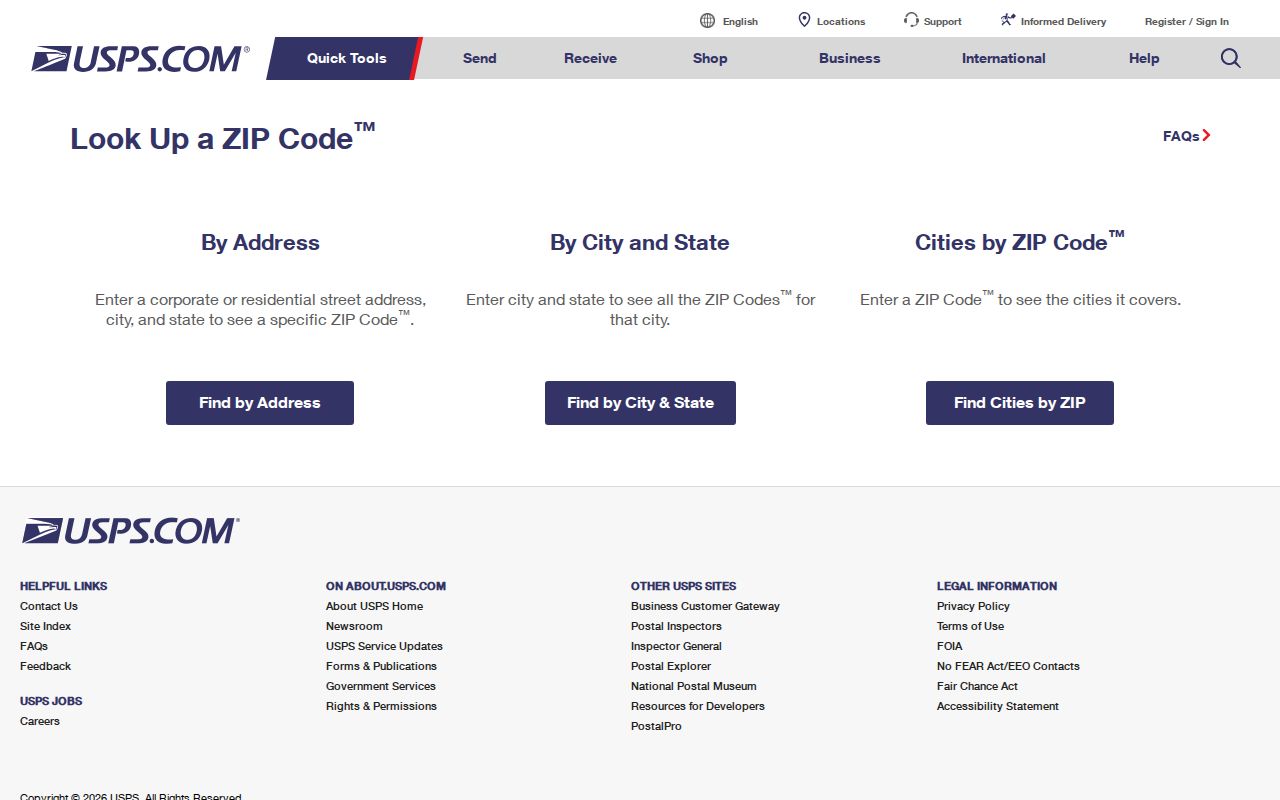 San Ramon ZIP code directory USPS lookup modes